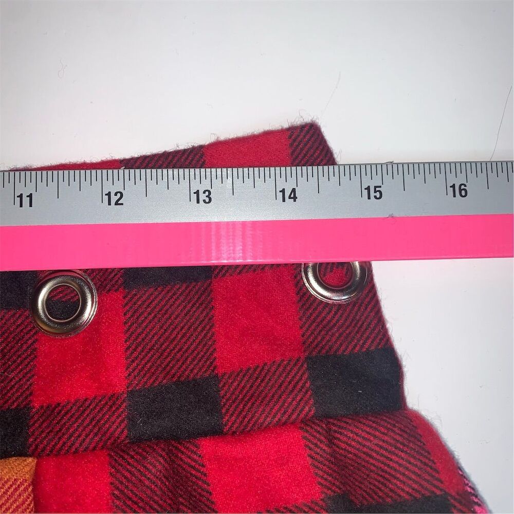 Upcycled Patchwork Plaid Mini Skirt Multicolor Wo… - image 3